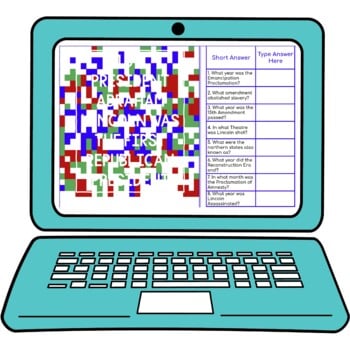 Civil War Reconstruction Secret Message Activity for Google Sheets™ - Image 2