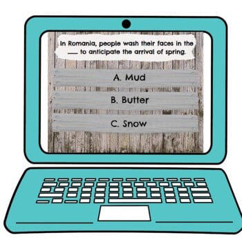 Valentine's Day Interactive Google Slides™ Presentation | Distance Learning - Image 3