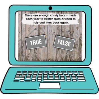 Valentine's Day Interactive Google Slides™ Presentation | Distance Learning - Image 4