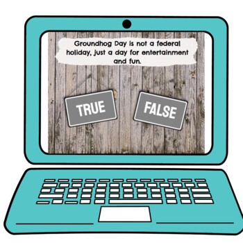 Groundhog Day Interactive Google Slides™ Presentation | Distance Learning - Image 4
