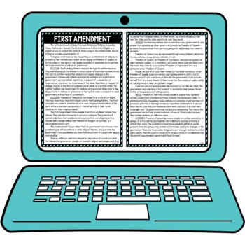 First Amendment Secret Message Activity for Google Sheets™ | Distance Learning - Image 4