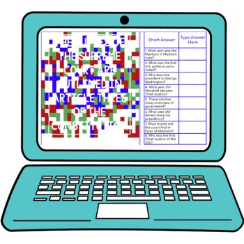 Marbury V. Madison Secret Message Activity for Google Sheets™ - Image 2
