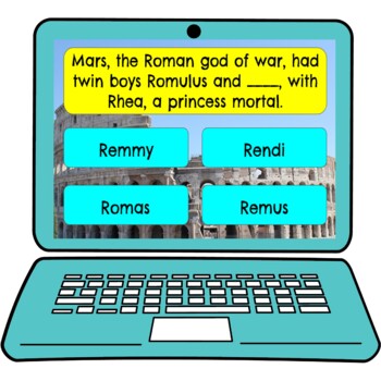 Ancient Rome Review Game Board | Digital | Google Slides | Ancient History - Image 2