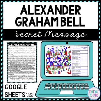 Alexander Graham Bell Secret Message Activity for Google Sheets™