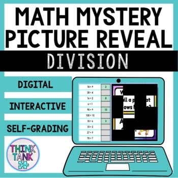 Division | Whole Numbers | Math Mystery Picture Reveal | Joke
