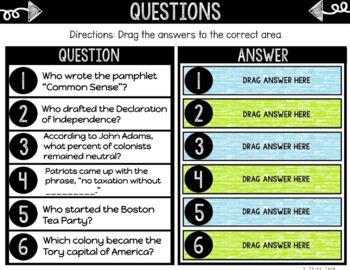 Patriots and Loyalists DIGITAL Interactive Notebook | American Revolution - Image 2