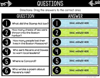 Paul Revere DIGITAL Interactive Notebook | American Revolution - Image 2
