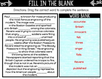 Paul Revere DIGITAL Interactive Notebook | American Revolution - Image 3