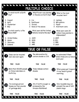 Earth Day DIGITAL Reading Passage & Questions - Self Grading - Image 4