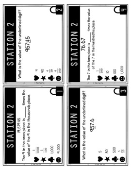 Place Value MATH Escape Room | 5.NBT.1 | Common Core Aligned - Image 2