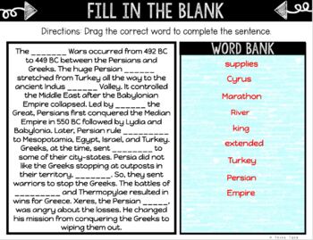Ancient Greece DIGITAL Interactive Notebook | Choice Board - Image 3