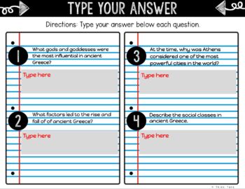 Ancient Greece DIGITAL Interactive Notebook | Choice Board - Image 4