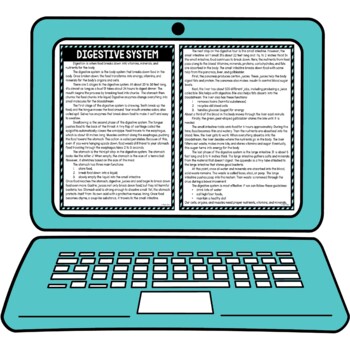 Digestive System Secret Message Activity for Google Sheets™ - Image 4