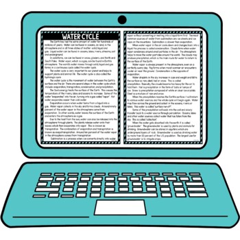 Water Cycle Secret Message Activity for Google Sheets™ - Image 4