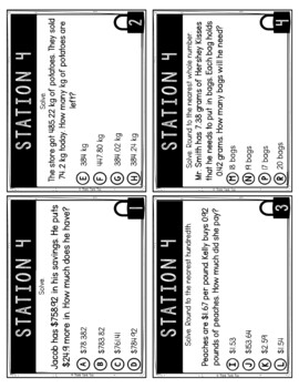 Decimals Operations MATH Escape Room | Common Core | Add, Subtract, Div, Mult - Image 2
