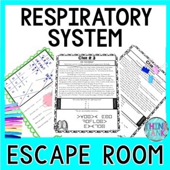 Respiratory System ESCAPE ROOM Activity - Biology