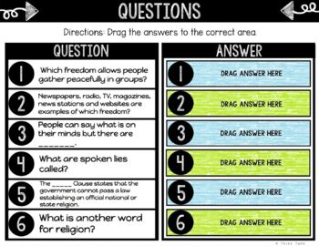 First Amendment DIGITAL Interactive Notebook | Choice Board | U.S. Constitution - Image 2