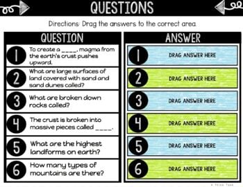 Landforms DIGITAL Interactive Notebook | Choice Board - Image 2