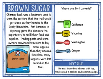 Oregon Trail Activity - Scavenger Hunt Challenge - Gallery Walk - Image 2