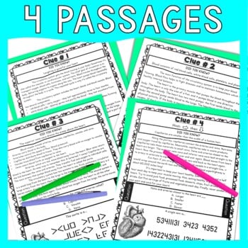 Circulatory System ESCAPE ROOM Activity - Human Body Systems - Image 4