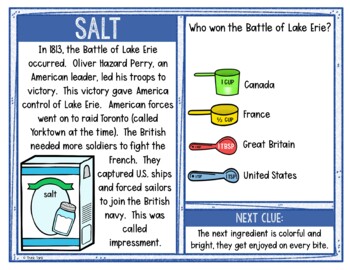 War of 1812 Activity - Scavenger Hunt Challenge - Gallery Walk - Image 4
