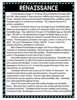 Renaissance DIGITAL Reading Passage and Questions - Self Grading - Image 2