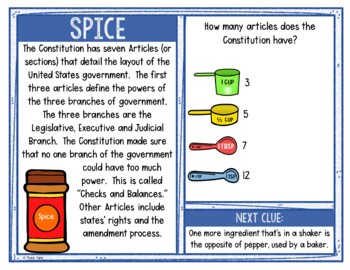 Constitutional Convention Activity - Scavenger Hunt Challenge - Gallery Walk - Image 4