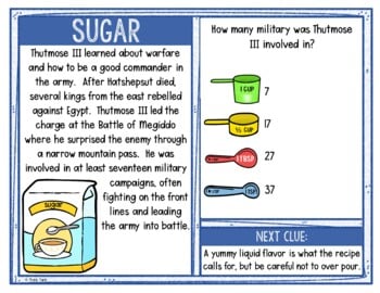 Ancient Egypt Activity - Scavenger Hunt Challenge - Gallery Walk - Image 2