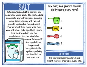 Ancient Egypt Activity - Scavenger Hunt Challenge - Gallery Walk - Image 4