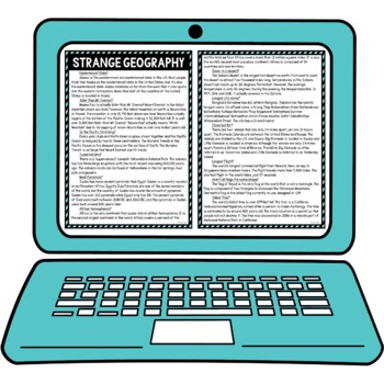 Strange Geography Secret Message Activity for Google Sheets™ | Distance Learning - Image 4