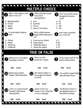 Strange Geography DIGITAL Reading Passage and Questions - Self Grading - Image 4