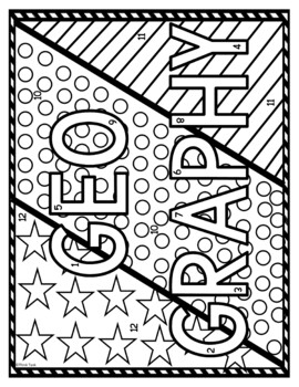 Strange Geography Color by Number, Reading Passage and Text Marking - Image 2