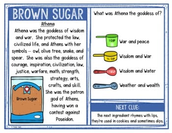 Greek Mythology Activity - Scavenger Hunt Challenge - Gallery Walk - Image 4