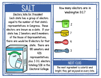 Electoral College Activity - Scavenger Hunt Challenge - Presidential Elections - Image 4