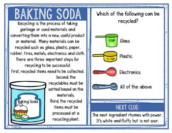 Recycling Activity - Scavenger Hunt Challenge - Earth Day - Image 2