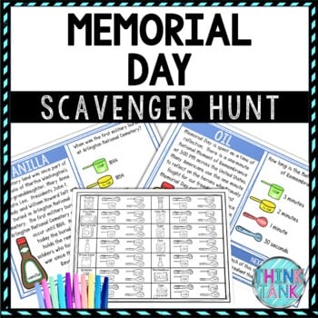 Memorial Day Activity - Scavenger Hunt Challenge