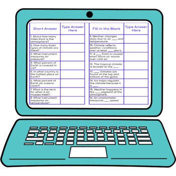 Weather & Climate Secret Message Activity for Google Sheets™ - Image 3