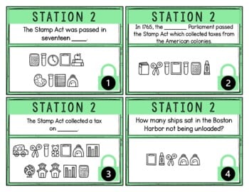Boston Tea Party Breakout Activity - Task Cards Puzzle Challenge - Image 4