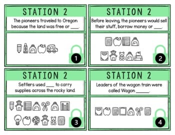 Oregon Trail Breakout Activity - Task Cards Puzzle Challenge - Image 2