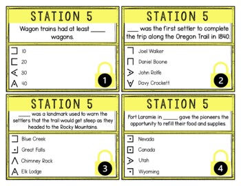 Oregon Trail Breakout Activity - Task Cards Puzzle Challenge - Image 4
