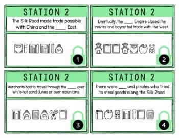 Silk Road Breakout Activity - Task Cards Puzzle Challenge - Image 2