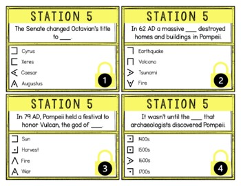 Ancient Rome Breakout Activity - Task Cards Puzzle Challenge - Image 4