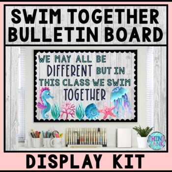 Bulletin Board Display Kit - Teacher Bulletin Board - Under the Sea Theme