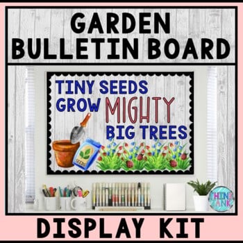 Bulletin Board Display Kit - Teacher Bulletin Board - Garden Theme