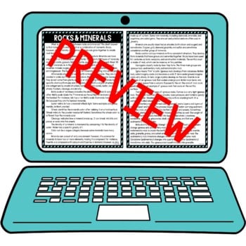 Rocks & Minerals Secret Message Activity for Google Sheets™ - Image 4