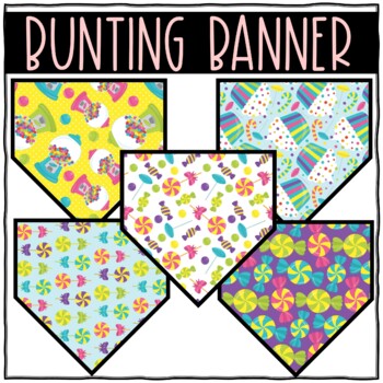 Bulletin Board Display Kit - Teacher Bulletin Board - Sweet Year - Candy Theme - Image 3