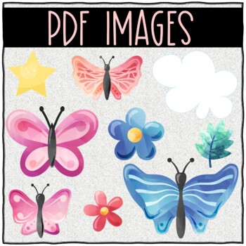 Bulletin Board Kit - Back to School - Butterfly - Growth Mindset - Image 2