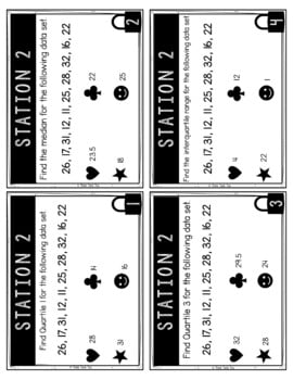 Interquartile Range MATH Escape Room - Common Core - 6.SP.2 - Image 2