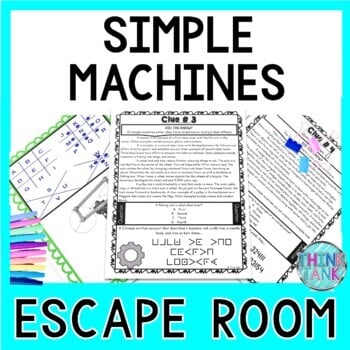 Simple Machines ESCAPE ROOM Activity