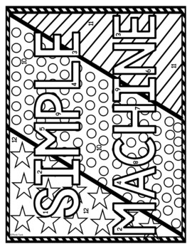 Simple Machines Color by Number, Reading Passage and Text Marking - Image 2